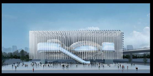 &Agrave; l'approche du compte &agrave; rebours d'un an avant l'ouverture de l'Expo 2010, le pavillon des entreprises de Shanghai intitul&eacute; 'Le Cube magique' a &eacute;t&eacute; mis en construction le 25 avril. Une c&eacute;r&eacute;monie d'inauguration a eu lieu dans le site de l'Expo. En m&ecirc;me temps, l'embl&egrave;me du pavillon a &eacute;t&eacute; publi&eacute;. 