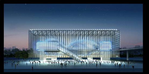 &Agrave; l'approche du compte &agrave; rebours d'un an avant l'ouverture de l'Expo 2010, le pavillon des entreprises de Shanghai intitul&eacute; 'Le Cube magique' a &eacute;t&eacute; mis en construction le 25 avril. Une c&eacute;r&eacute;monie d'inauguration a eu lieu dans le site de l'Expo. En m&ecirc;me temps, l'embl&egrave;me du pavillon a &eacute;t&eacute; publi&eacute;. 