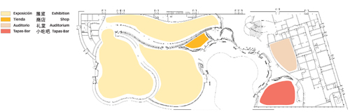 Le plan du pavillon