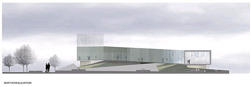Le plan d'effet du pavillon d'Irlande