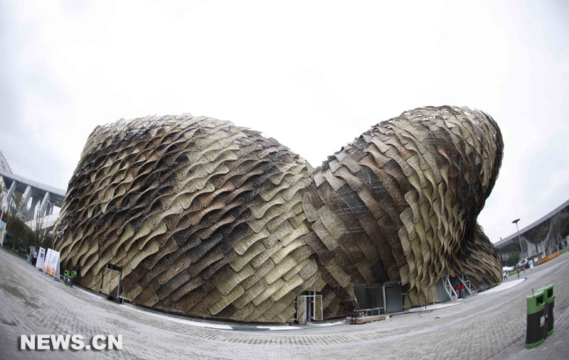 Expo 2010 : aper&ccedil;u du Pavillon d'Espagne 