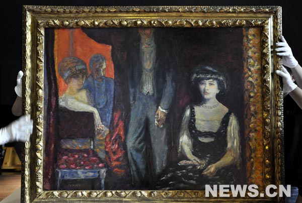 Sept grands chefs-d'oeuvres issus des collections du mus&eacute;e d'Orsay seront expos&eacute;s au pavillon de la France. Il s'agit de L'Ang&eacute;lus de Millet, Le balcon de Manet, La salle de danse &agrave; Arles de Van Gogh, La femme &agrave; la cafeti&egrave;re de C&eacute;zanne, La loge de Bonnard, Le repas dit aussi Les bananes de Gauguin et L'Age d'airain de Rodin.