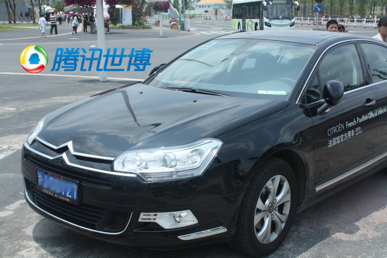 Dongfeng Citroen C4, C5 et C6, voitures officielles du pavillon France