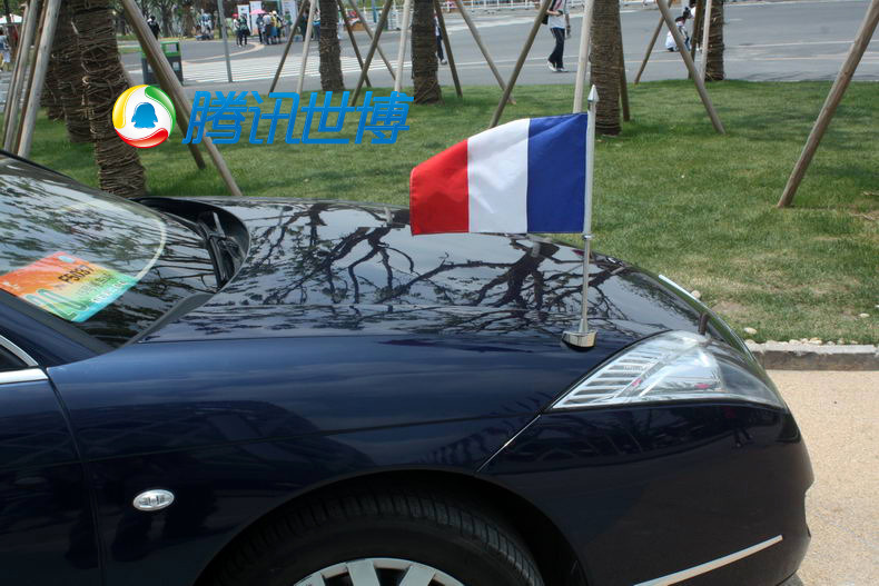 Dongfeng Citroen C4, C5 et C6, voitures officielles du pavillon France