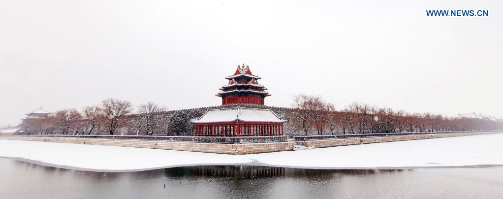 Beijing snow scenery – Xinhua English.news.cn