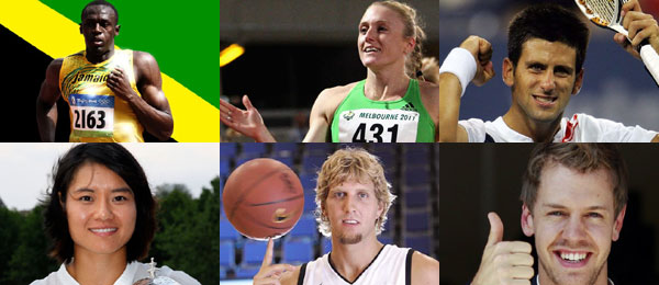 Bilan 2011 - Les 10 meilleurs athl&egrave;tes de l'ann&eacute;e