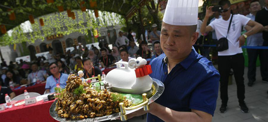 Un concours de gastronomie à Yinchuan