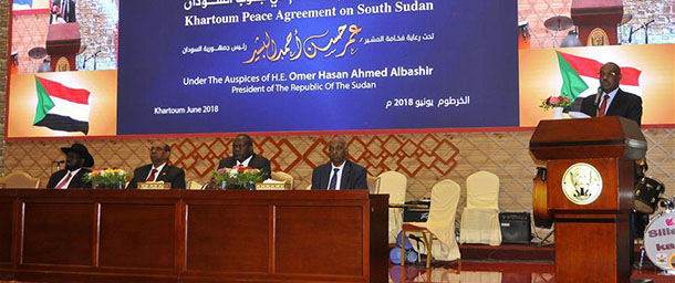 Les parties en conflit au Soudan du Sud signent l'accord de paix de Khartoum