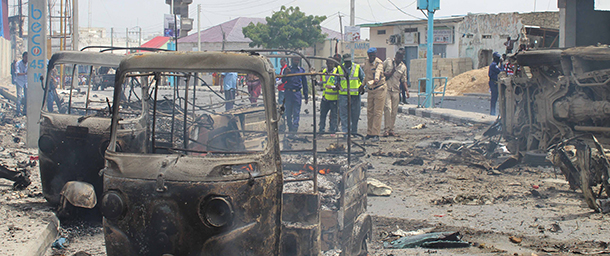 Somalie : au moins 12 morts dans un double attentat à Mogadiscio