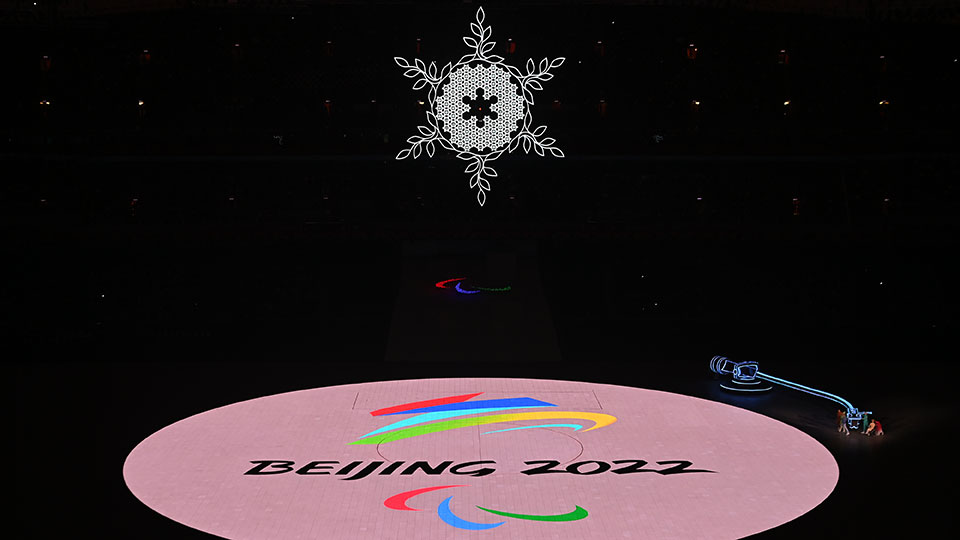 Cérémonie de clôture des Jeux paralympiques d'hiver de Beijing 2022