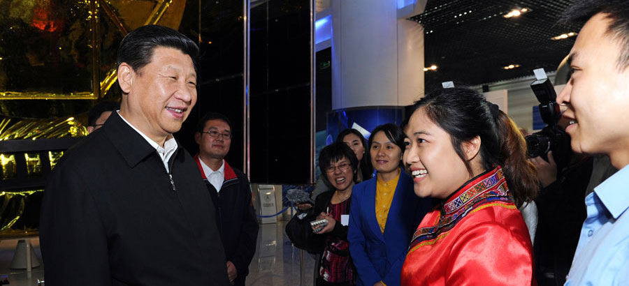 Xi Jinping appelle les jeunes &agrave; contribuer au "r&ecirc;ve chinois"