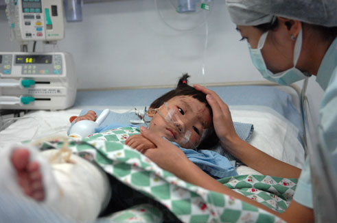 Chine/TGV: le b&eacute;b&eacute; survivant souffre d'un psychotraumatisme