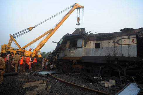 Inde: une collision de trains fait deux morts et 30 bless&eacute;s