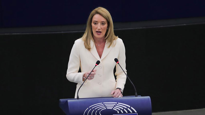 Le Parlement européen élit la Maltaise Roberta Metsola à sa présidence