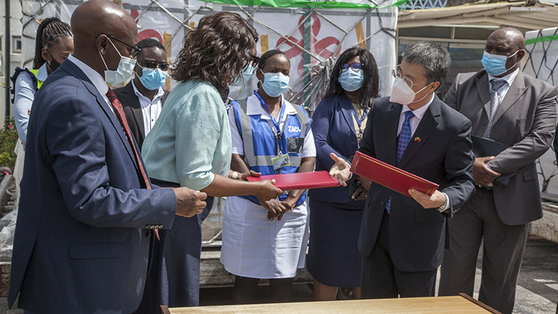 La Zambie reçoit un 2e lot de vaccins anti-COVID-19 donnés par la Chine