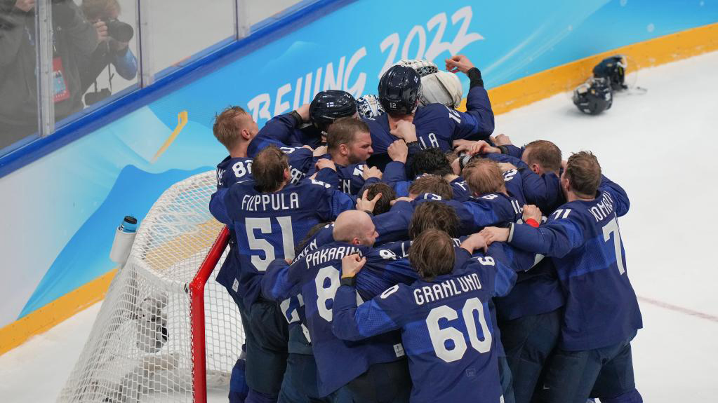 (BEIJING 2022) La Finlande décroche sa première médaille d'or olympique en hockey sur glace