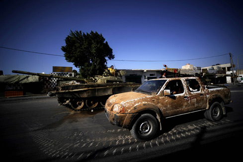Les rebelles libyens d&eacute;clarent que le moment final est venu pour la bataille de Tripoli