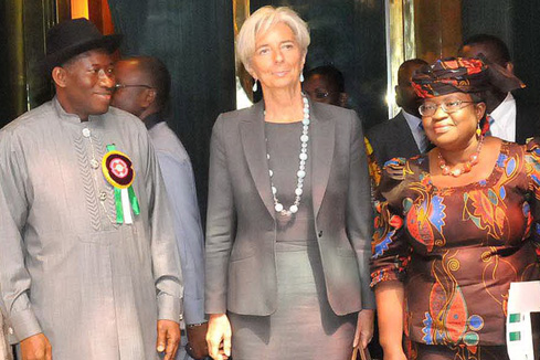 La DG du FMI en visite au Nigeria