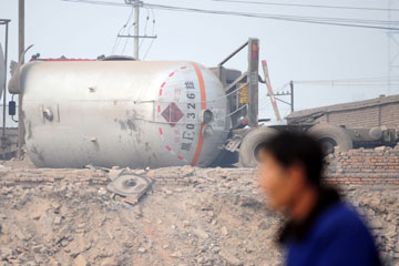 Explosion d'un camion-citerne dans le nord-ouest de la Chine