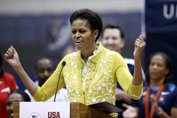 Michelle Obama conduira la d&eacute;l&eacute;gation am&eacute;ricaine aux JO