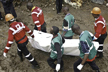 Kenya: le bilan de l'effondrement de roche s'élève à sept morts