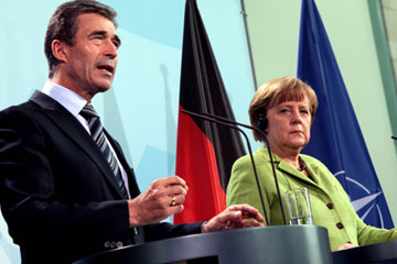 Mme Merkel soutient le retrait des forces de l'Otan de l'Afghanistan d'ici 2014