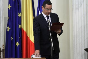 Le nouveau gouvernement roumain prête serment
