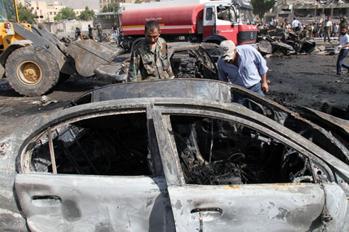 Au moins 55 tués dans un double attentat suicide dans la capitale syrienne