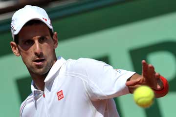 Tennis/Roland-Garros: Djokovic qualifi&eacute; pour le 2e tour