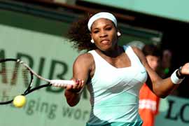 Tennis/Roland-Garros: Serena Williams &eacute;limin&eacute;e au premier tour