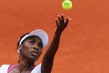 Tennis/Roland-Garros: Venus Williams &eacute;limin&eacute;e comme sa soeur Serena