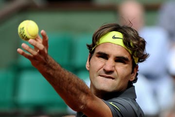 Tennis/Roland-Garros: Federer qualifi&eacute; pour les huiti&egrave;mes de finale