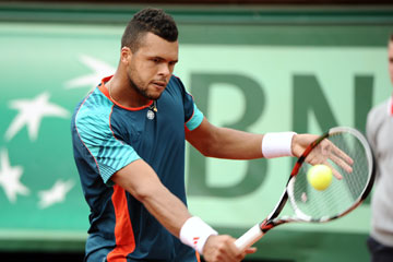 Tennis/Roland-Garros: Tsonga qualifi&eacute; pour les huiti&egrave;mes de finale