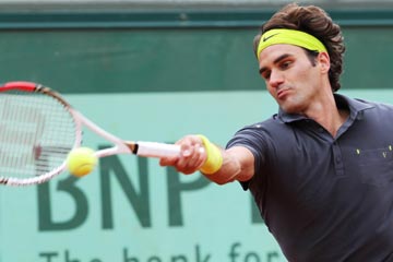 Tennis/Roland-Garros: Federer qualifi&eacute; pour les quarts de finale