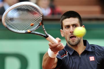 Tennis/Roland-Garros: Djokovic qualifi&eacute; pour les quarts de finale