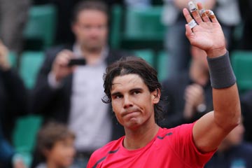 Tennis/Roland-Garros: Nadal qualifi&eacute; pour les quarts de finale