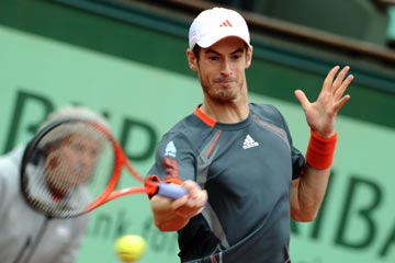Tennis/Roland-Garros: Andy Murray qualifi&eacute; pour les quarts de finale