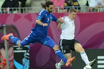 Euro 2012: l'Allemagne bat la Gr&egrave;ce 4-2 et se qualifie pour les demi-finales