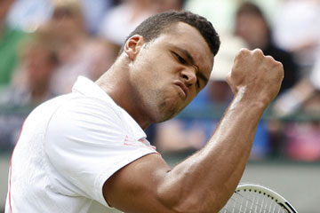 Tennis/Wimbledon: Tsonga qualifi&eacute; pour le deuxi&egrave;me tour