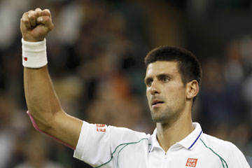 Tennis/Wimbledon: Djokovic passe au troisi&egrave;me tour