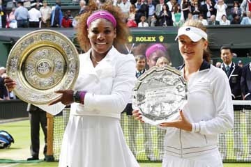 Serena Williams remporte Wimbledon pour la cinqui&egrave;me fois