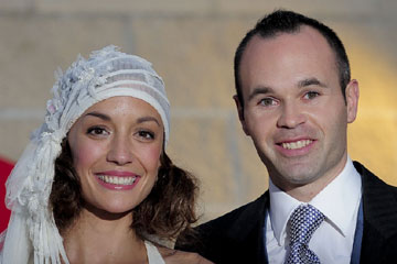 Andres Iniesta se marie