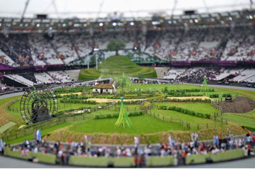 La c&eacute;r&eacute;monie d'ouverture des Jeux Olympiques de Londres aura lieu bient&ocirc;t