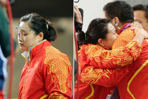 JO-2012 - Tir : la Chinoise Guo Wenjun m&eacute;daille d'or dans l'&eacute;preuve de pistolet &agrave; 10 m dames