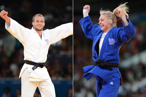 JO-2012-judo: 2 m&eacute;dailles de bronze pour la France