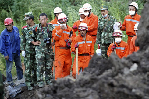 Xinjiang : le bilan passe &agrave; 14 morts suite &agrave; une coul&eacute;e de boue