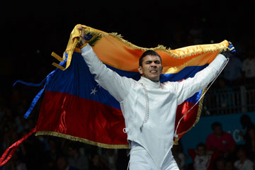 JO-2012 : premi&egrave;re m&eacute;daille d'or pour le Venezuela