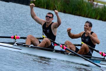 JO-2012 : La Nouvelle-Z&eacute;lande remporte la m&eacute;daille d'or en deux de couple hommes d'aviron