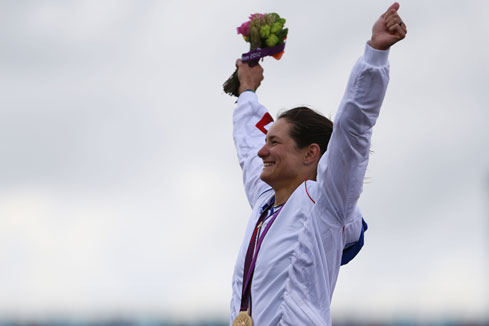 JO-2012-Cano&euml;-Kayak: La Fran&ccedil;aise Emilie Fer remporte la m&eacute;daille d'or