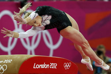 JO-2012/gymnastique: la Roumaine Sandra Izbasa sacrée championne olympique au saut